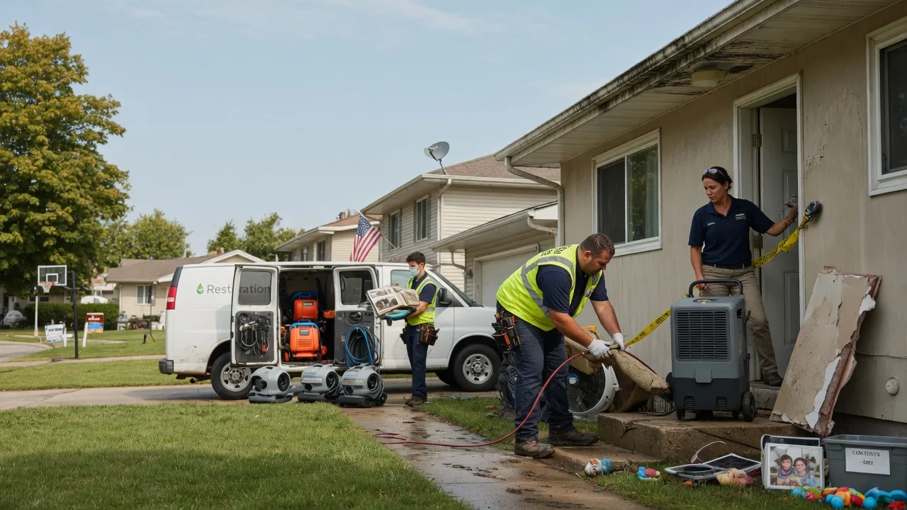Water Damage Restoration in Thayer, IN near me